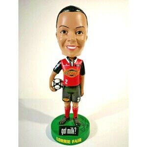 Lorrie Fair Philadelphia Charge Soccer Bubble Head SIGNED Free Priority Shipping